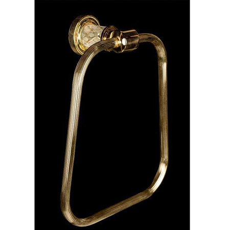 Полотенцедержатель Boheme Murano Cristal 10905-CRST-G золото
