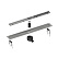 Душевой лоток Timo Drain System DS230206/01 60 двухсторонняя решетка, сатин