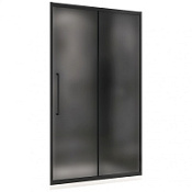 Душевая дверь ABBER Schwarzer Diamant AG30110BMH 110x195 матовое/черный