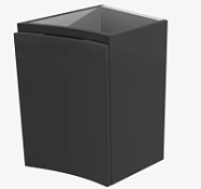 Шкаф Cezares Vague 44223 34 R antacite