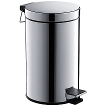 Ведро Aquatek AQ4992CR с педалью 8л, хром