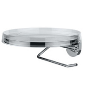 Держатель туалетной бумаги Laufen Kartell by Laufen 3.8433.2.004.000.1 прозрачный кристалл