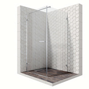 Душевой уголок Ambassador Abner 10011102L 100 хром