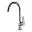 Смеситель Lemark Bronx LM3705GM для кухонной мойки, графит