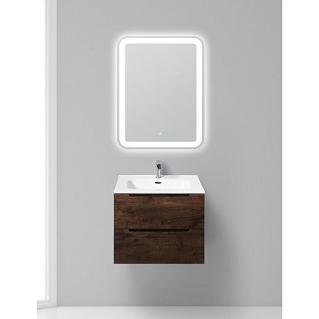 Тумба с раковиной BelBagno Etna ETNA-600-2C-SO-RW-P 60 Rovere Moro