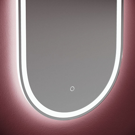 Зеркало Sancos Oval OV45F 45х90 с подсветкой