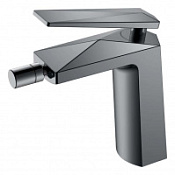 Смеситель Boheme Venturo 376-SGM для биде, оружейная сталь глянцевая