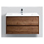 Тумба с раковиной BelBagno Kraft KRAFT-900-2C-SO-RT 90 rovere tabacco
