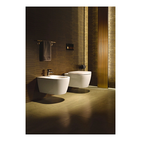 Унитаз подвесной Duravit ME by Starck 45300900A1 микролифт