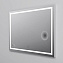 Зеркало Am.Pm Gem M91AMOX1003WG 100 с LED-подсветкой, часами и косметическим зеркалом - фото 8