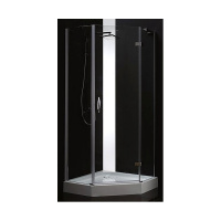 Душевой уголок Cezares Bergamo BERGAMO-P-1-90-C-Cr-R-IV антикальций