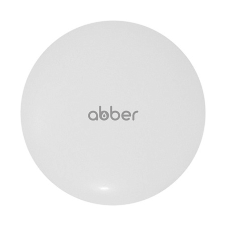 Накладка на слив для раковины ABBER AC0014MW белый матовый