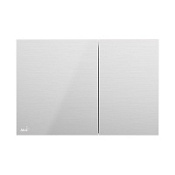Кнопка смыва AlcaPlast Flat AIR-INOX нержавеющая сталь
