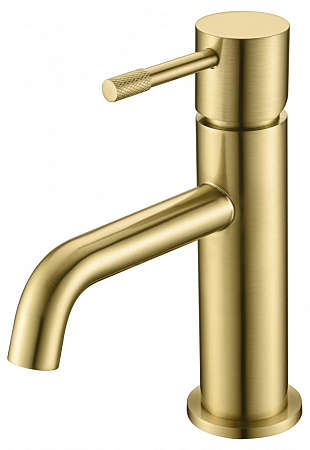 Смеситель Boheme Uno 461-MG для раковины, золото матовое
