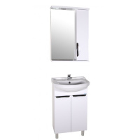 Мебель для ванной ASB-Mebel Мессина 9890 50 белый глянец