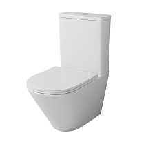 Унитаз-компакт Grossman Торнадо GR-4449SQ белый Унитаз-компакт Grossman Торнадо GR-4449SQ белый