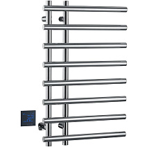 Полотенцесушитель электрический Boheme Uno 722-CR 80х50 см, круглый, сухой, хром