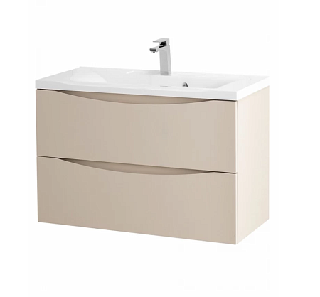 Тумба с раковиной BelBagno Marino MARINO-700-2C-SO-CO-P 70 crema opaco