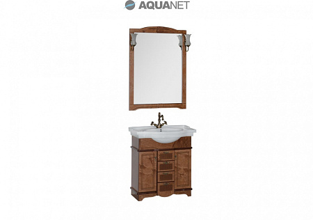 Тумба для комплекта Aquanet Луис 80 00172691 темный орех
