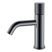 Смеситель Boheme Stick 121-SGM.2 для раковины, ручка Touch, оружейная сталь глянцевая