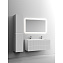 Мебель для ванной Sancos Snob T 120 SNT120W два смесителя, Bianco - фото 4