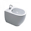 Биде напольное Kerasan Flo 312201*1 с 1 отверстием под смеситель
