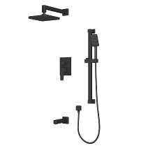 Душевая система встроенная RUSH Thira TR3635-60Black черный