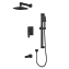 Душевая система встроенная RUSH Thira TR3635-60Black черный