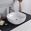 Раковина накладная BelBagno BB1301 42.5x42.5x14.5 белый - фото 3