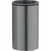 Стакан Boheme Uno 10982-GM для зубных щеток, оружейная сталь