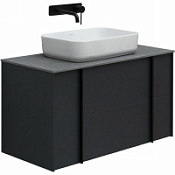 Тумба с раковиной Allen Brau Reality 1.32006.AM 90 антрацит матовый