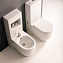 Крышка-сиденье Kerasan Flo 318701bi/cr с микролифтом - фото 3