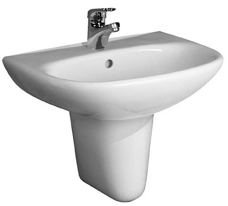 Полупьедестал для раковины Jika Zeta 8193910000001 белый