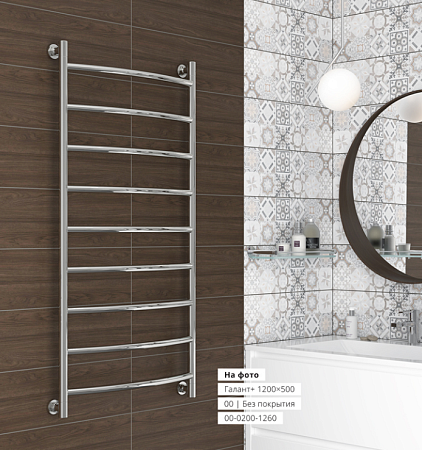 Полотенцесушитель водяной Сунержа Галант + 800х600 хром