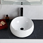 Раковина накладная BelBagno BB1065 40.5x40.5x16 белый - фото 4