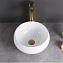 Раковина накладная BelBagno BB1114 31.5x31.5x16 белый - фото 4