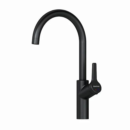 Смеситель Damixa Eclipse 310720300 для кухонной мойки, черный