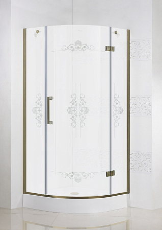 Душевой уголок Cezares Magic Royal Palace R1 90 PP Br R/L