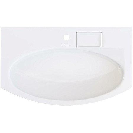 Раковина Kerama Marazzi Riva RV.wb.80 белый глянцевый