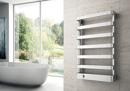 Полотенцесушитель электрический Irsap Step_E SEP050T50IR01NNN 77,5x50 хром