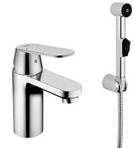 Смеситель с гигиеническим душем Grohe Eurosmart Cosmopolitan 23125000 для раковины, хром