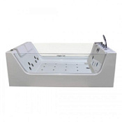 Акриловая ванна Frank F156 170х120 см, пристенная, с гидромассажем