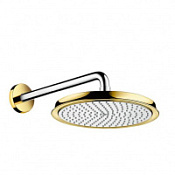 Верхний душ Hansgrohe Raindance Classic 27424090 золото, хром