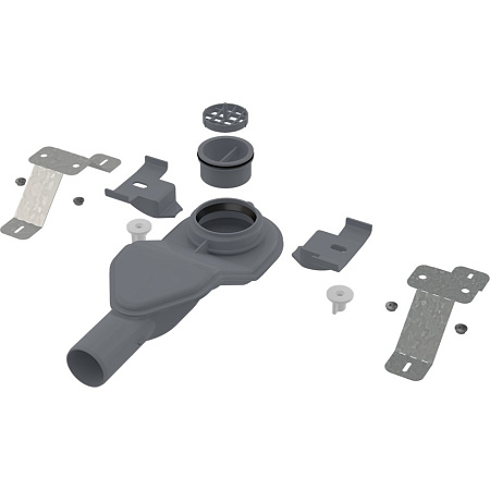 Сифон для душевого лотка AlcaPlast APZ-S6 с комплектом регулируемых ног