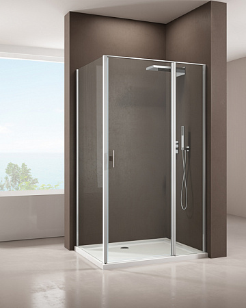 Душевой уголок Allen Brau Priority 3.31025.00 + 3.31040.00 90x80 хром