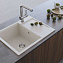 Кухонная мойка Omoikiri Daisen 65-BE 65х51 ваниль - фото 3