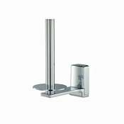 Держатель туалетной бумаги  WasserKRAFT Leine K-5097 вертикальный, хром