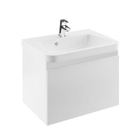 Тумба с раковиной Ravak 10° SD 550 X000000733 подвесная, белая