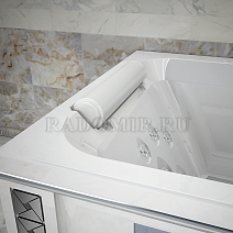 Подголовник для ванны Радомир Цилиндр 450 1-18-0-0-0-044 белый Подголовник для ванны Радомир Цилиндр 450 1-18-0-0-0-044 белый