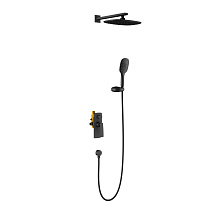 Душевой комплект Timo Helmi SX-4069/03SM черный